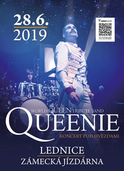 Koncert Queenie- Queen tribute band v Lednici -Zámecká jízdárna Lednice, Zámek 2, Lednice