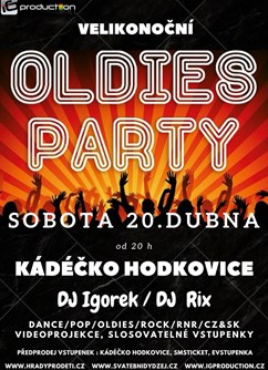 Velikonoční Oldies party- Hodkovice nad Mohelkou -KáDéčko, Sokolská 412, Hodkovice nad Mohelkou