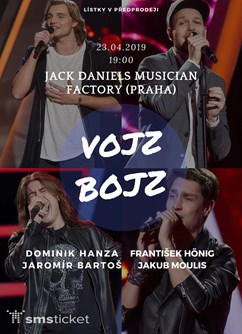 VojzBoyz- Praha -Jack Daniels Musician Factory, Tusarova 31, Praha