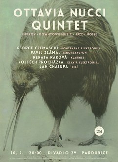 Ottavia Nucci Quintet (CZ/US)- Pardubice -Divadlo 29, Sv. Anežky České 29, Pardubice