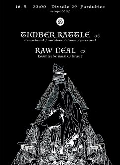 Timber Rattle (US) ✸ Raw Deal- Pardubice -Divadlo 29, Sv. Anežky České 29, Pardubice