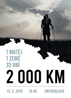Z Krkonoš do Krkonoš - Za 33 dní 2000 km poklusem okolo Česka- Praha -Vnitroblock, Tusarova 791/31, Praha