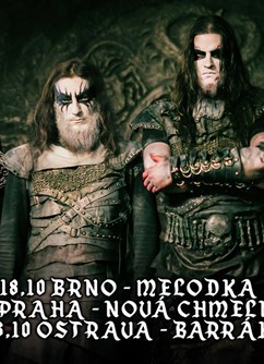 Welicoruss / Siberian Heathen Horde Tour- symphonic black metal- koncert v Praze -Nová Chmelnice, Koněvova 21, Praha