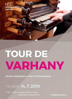 Tour de Varhany- Znojmo -Kostel sv. Václava v Louce, Loucká, Znojmo
