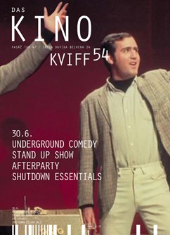 Stand-up show s UGC na KVIFF- Karlovy Vary -Das Kino, Pasáž TGM 47, Karlovy Vary