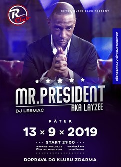 Mr. President aka Layzee- Zaječí -Retro Music Club, Vinařská, 484, Zaječí