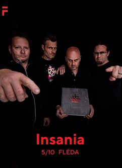 Insania – Koncert 888!!!- Brno -Fléda, Štefánikova 24, Brno