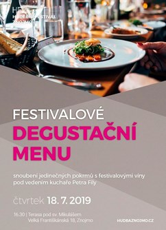 Festivalové degustační menu- Znojmo -Velká Františkánská 18, Velká Františkánská 18, Znojmo