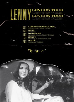 Lenny - Lovers Tour- koncert v Brně -Fléda, Štefánikova 24, Brno Lenny - Lovers Tour- koncert v Brně -Fléda, Štefánikova 24, Brno