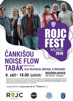 Festival Rojc Fest- Rozdrojovice- Chainsaw romance, Čankišou a další -MH44 Pubu – U Helánů, Na Dědině 4, Rozdrojovice