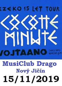 Cocotte Minute & Vojtaano- koncert v Novém Jičíně -MusiClub Drago, Hřbitovní 1097/24, Nový Jičín