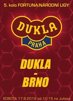 FK Dukla Praha - FC Zbrojovka Brno- Praha -FK Dukla Praha, Na Julisce 28/2, Praha