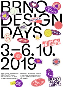 Brno Design Days 2019- Brno -Bochnerův palác - areál Vlněny, Přízova 5/7, Brno