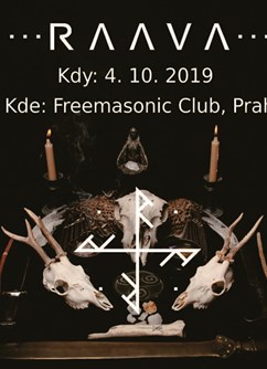 Raava v Praze- koncert Praha -FreeMasonic Club, Týnská 10, Praha