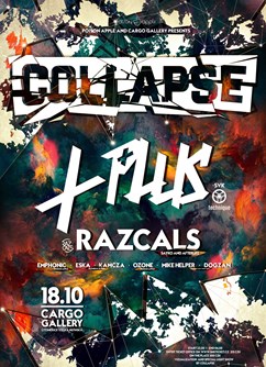 Collapse w/ L Plus, Razcals, Emphonic, Ozone & many more DJs- Litoměřice -Cargo Gallery - přístaviště u mostu, Velká Mlýnská, Litoměřice