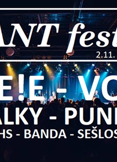 Volant fest 2019 - E!E, SPS, Filaky, Punk floid a další- Pardubice -ABC Klub (L klub), Štolbova 266, Pardubice