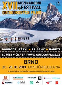 XVII. Mezinárodní festival outdoorových filmů Blok A- Brno -Expediční klubovna, Jezuitská 1, Brno