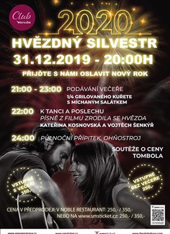 Hvězdný Silvestr- Ostrava -Club Venuše, Dr. Martínka 1295, Ostrava