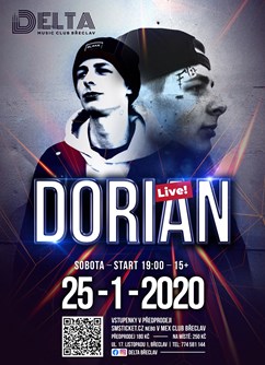 Dorian live- koncert Břeclav -Delta Břeclav, 17. Listopadu 1, Břeclav