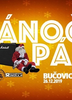 Vánoční Párty na COCU 5 - Denoi, System of a Down revival, Crouch, CHICKPEAS- koncert Bučovice -Coco Jumbo, Čsl. armády 550, Bučovice