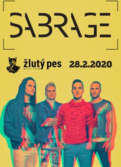 Koncert Sabrage- Pardubice -Music Club Žlutý pes, Ke koupališti 62, Pardubice