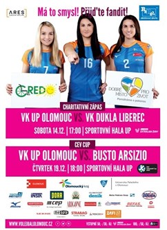 CEV Cup | VK UP Olomouc - Busto Arsizio- Olomouc -Sportovní hala, U Sportovní haly 2, Olomouc