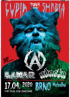 Ludia Smrdia Tour 2020- Čad, ADACTA, Lahar- koncert v Brně -Melodka, Kounicova 20/22, Brno Ludia Smrdia Tour 2020- Čad, ADACTA, Lahar- koncert v Brně -Melodka, Kounicova 20/22, Brno