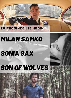 Milan Samko, Son of Wolves a Sonia Sax - Hudební Vánoce v B714- Most -Bridge 714, U Stadionu 714/30, Most