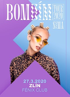 BOMBÍM TOUR - SIMA (SK)- koncert ve Zlíně -Fénix - Music Club, Antonínova 4379, Zlín