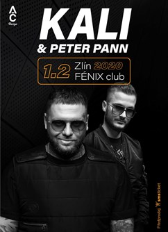 Kali & Peter Pann- koncert Zlín -Fénix - Music Club, Antonínova 4379, Zlín