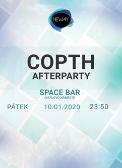 AfterParty - COPTH- Praha -SPACE bar, Karlovo nám. 31, Nové Město, Praha
