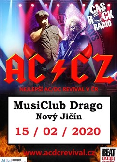 AC/CZ - (top AC/DC tribute show) - koncert v Novém Jičíně -MusiClub Drago, Hřbitovní 1097/24, Nový Jičín