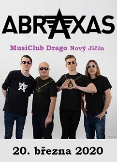 Koncert Abraxas- Nový Jičín -MusiClub Drago, Hřbitovní 1097/24, Nový Jičín