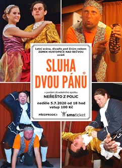 Sluha dvou pánů- Hustopeče nad Bečvou -Zámek Hustopeče nad Bečvou, náměstí Míru 1, Hustopeče nad Bečvou