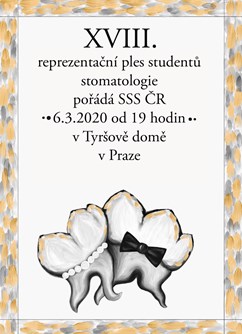 XVIII. reprezentační ples studentů stomatologie- Praha -Tyršův dům, Újezd 450, Praha