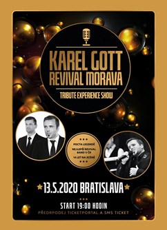 Karel Gott revival Morava- koncert Bratislava -Ateliér Babylon, Kolárska 3, Bratislava