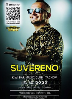 Suvereno (SK) Live- Tachov -Kiwi Music Klub, Husitská 53, Tachov
