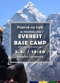 Poprvé na trek a rovnou do Everest base camp- Brno -Klub cestovatelů, Veleslavínova 14, Brno