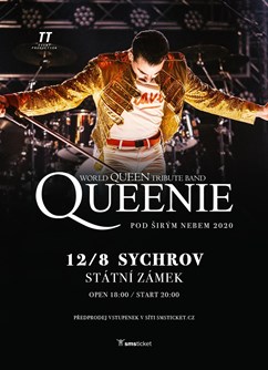 Queenie pod širým nebem 2020- koncert Sychrov -Zámek Sychrov, Sychrov 1, Sychrov