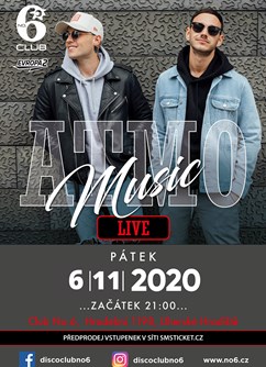 ATMO music Live- Uherské Hradiště -Club No6, Hradební 1198, Uherské Hradiště