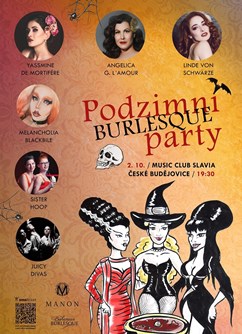 Jarní Burlesque Party- České Budějovice -Café Klub Slavie, Jirsíkova 2, České Budějovice