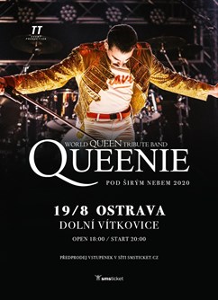 Queenie pod širým nebem 2020- koncert v Ostravě -Dolní oblast Vítkovice, Dolní oblast Vítkovice, Ostrava Queenie pod širým nebem 2020- koncert v Ostravě -Dolní oblast Vítkovice, Dolní oblast Vítkovice, Ostrava