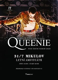 Queenie pod širým nebem 2020- koncert v Mikulově -Amfiteátr, Gagarinova 39, Mikulov