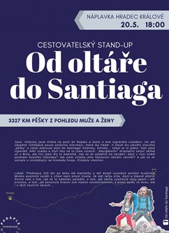 Od oltáře do Santiaga- Hradec Králové -NáPLAVKA café & music bar, Náměstí 5.května 835, Hradec Králové