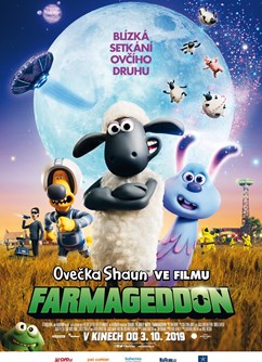 Ovečka Shaun ve filmu: Farmageddon - Projekt Vaše kino- Svitavy -Kino Vesmír, Purkyňova 17, Svitavy
