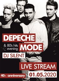 Live stream pro Oliverka: Depeche mode evening & 80's hits