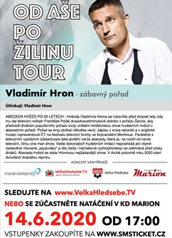 Vladimír Hron- Velká Hleďsebe -Online přenos z KD Marion, Plzeňská 8, Velká Hleďsebe