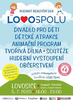 Rodinný den LOVO Spolu- Lovosice -Lesopark Osmička, Zámecká, Lovosice