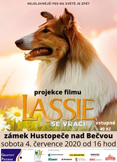 Lassie se vrací- Hustopeče nad Bečvou -Zámek Hustopeče nad Bečvou, náměstí Míru 1, Hustopeče nad Bečvou