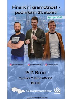 Finanční gramotnost - podnikaní 21. století - Brno -Impact Hub, Cyrilská 7, Brno